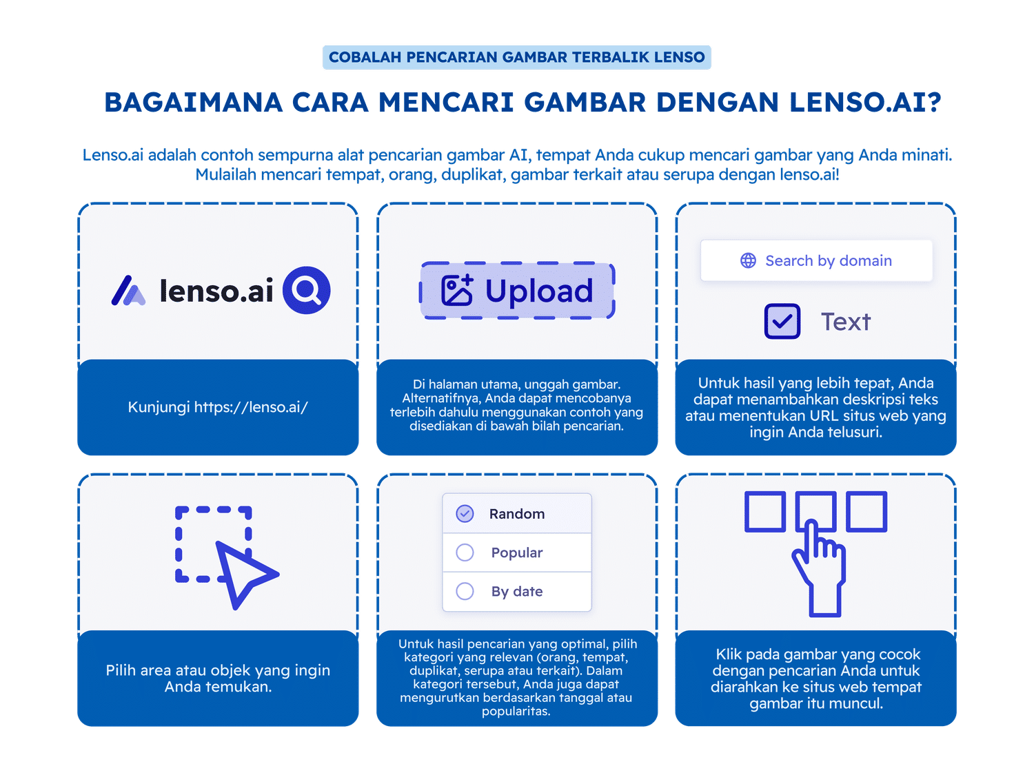 tutorial lenso.ai