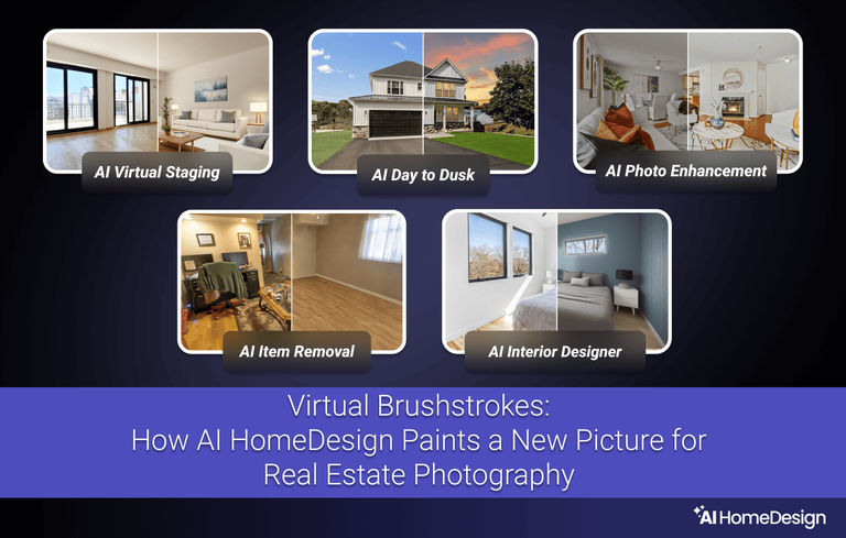 Virtual Brushstrokes: How AI HomeDesign Paints a New Picture for Real Estate Photography