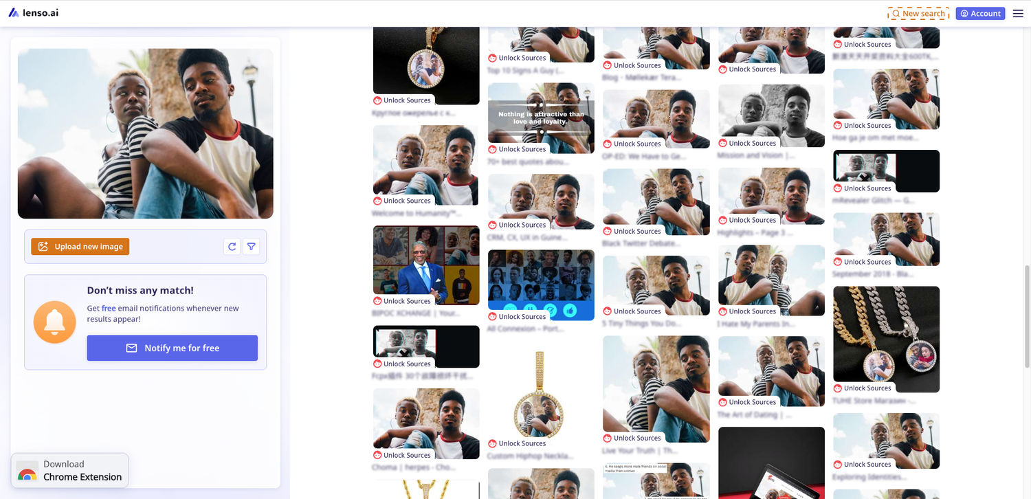 find photos of people online