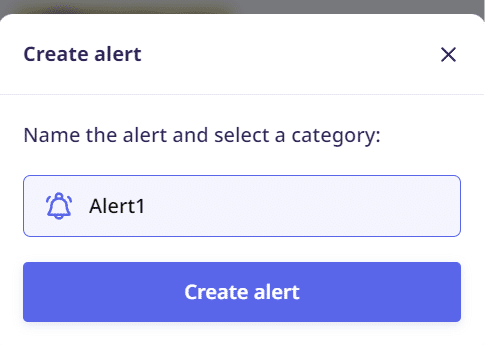 Naming alerts