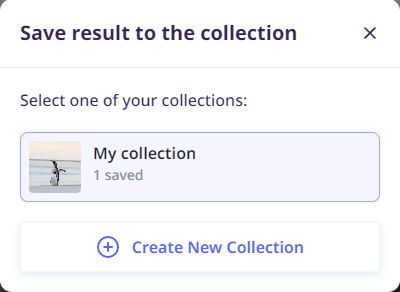 Save collection