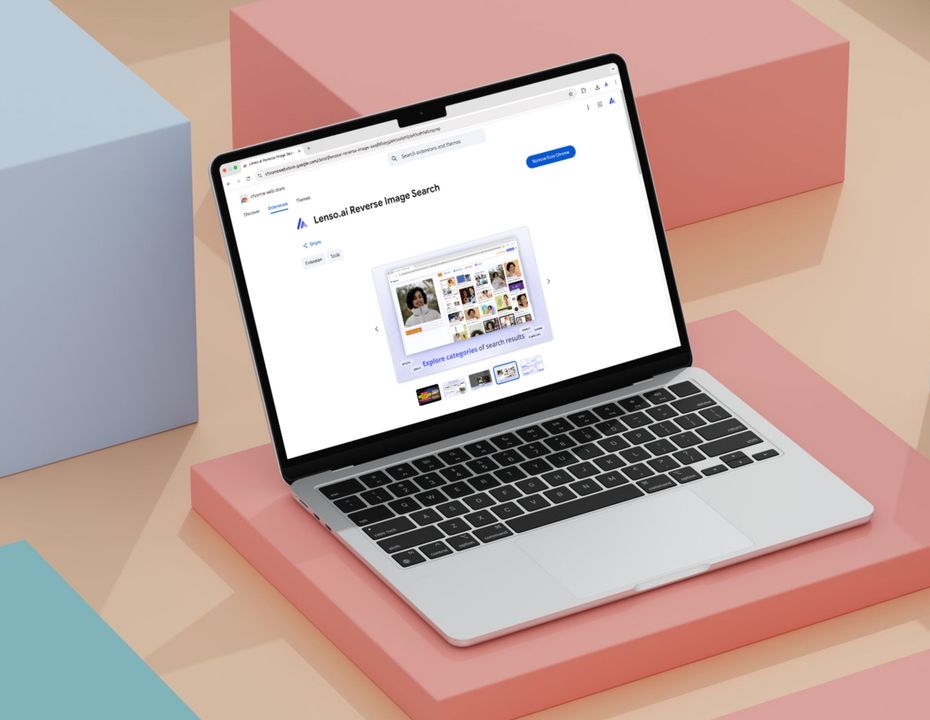 Lenso.ai Chrome Extension | Reverse Image Search and Face Search Extension