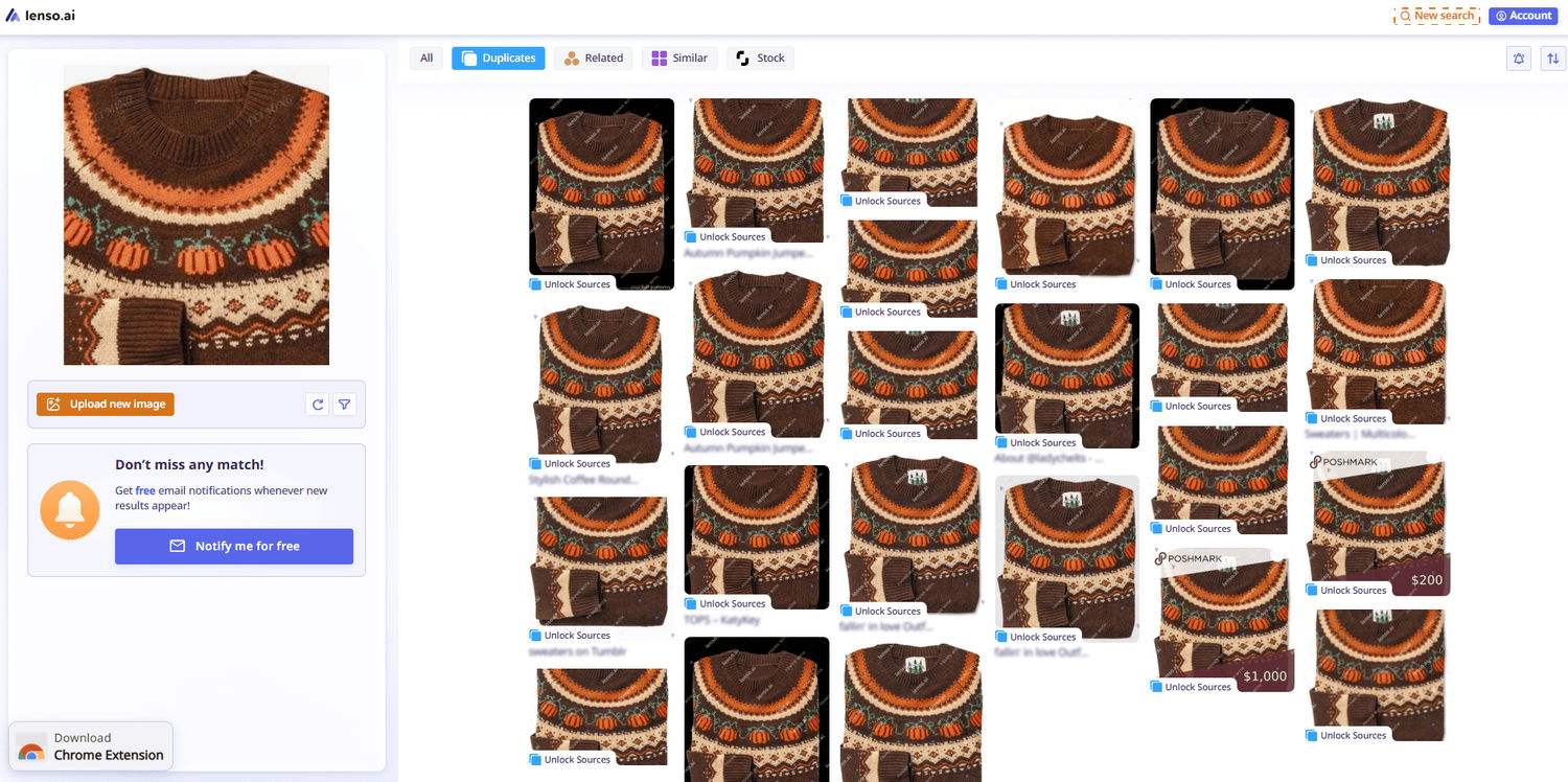 find-fall-inspiration-wth-lenso