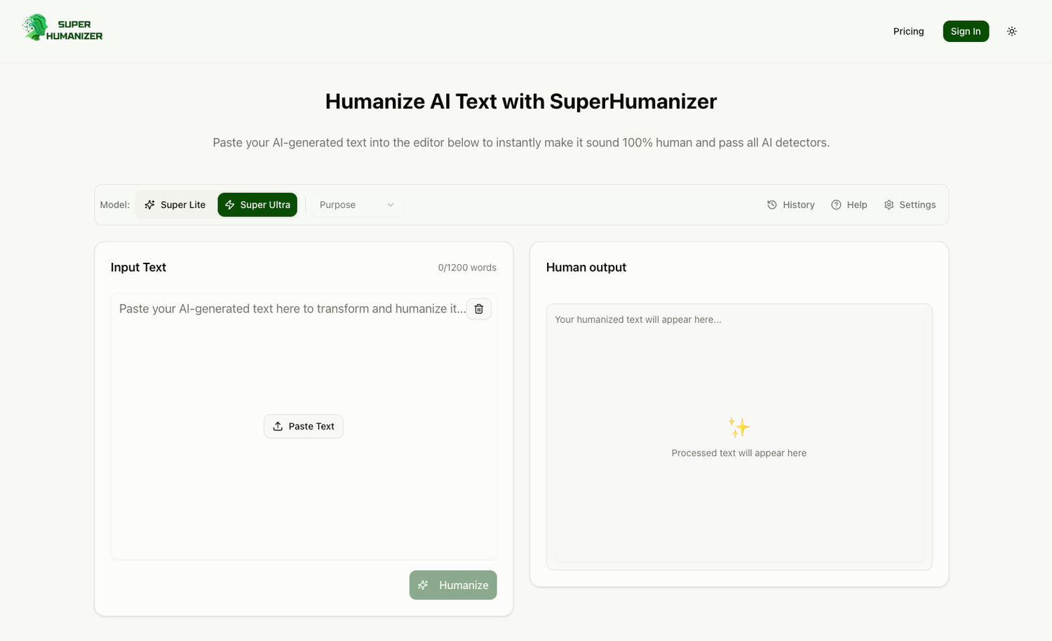 SuperHumanizer