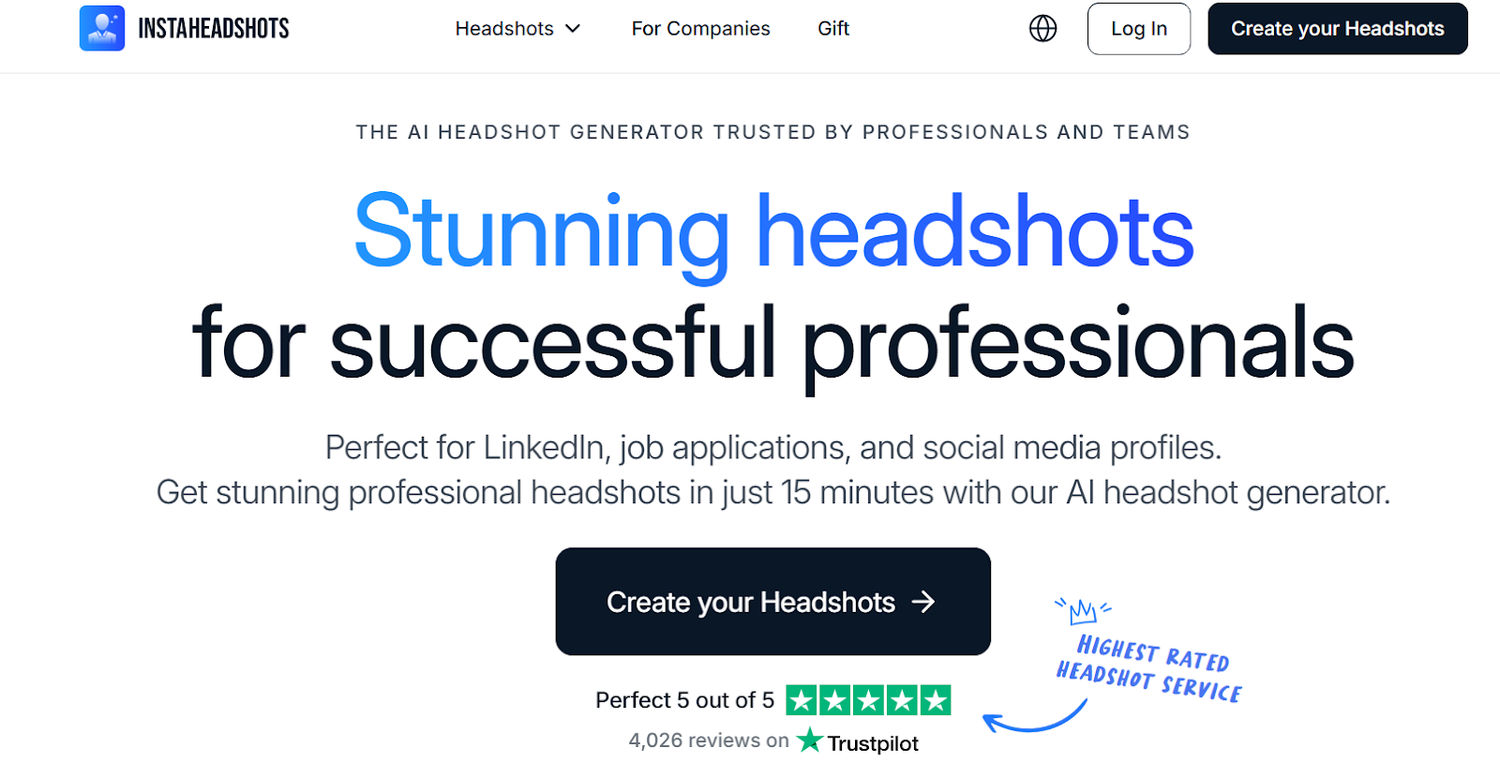 instaheadsots main page