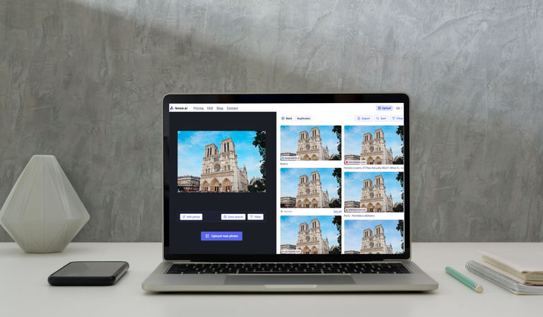 Cara Menemukan Foto dengan Resolusi Lebih Tinggi Menggunakan lenso.ai