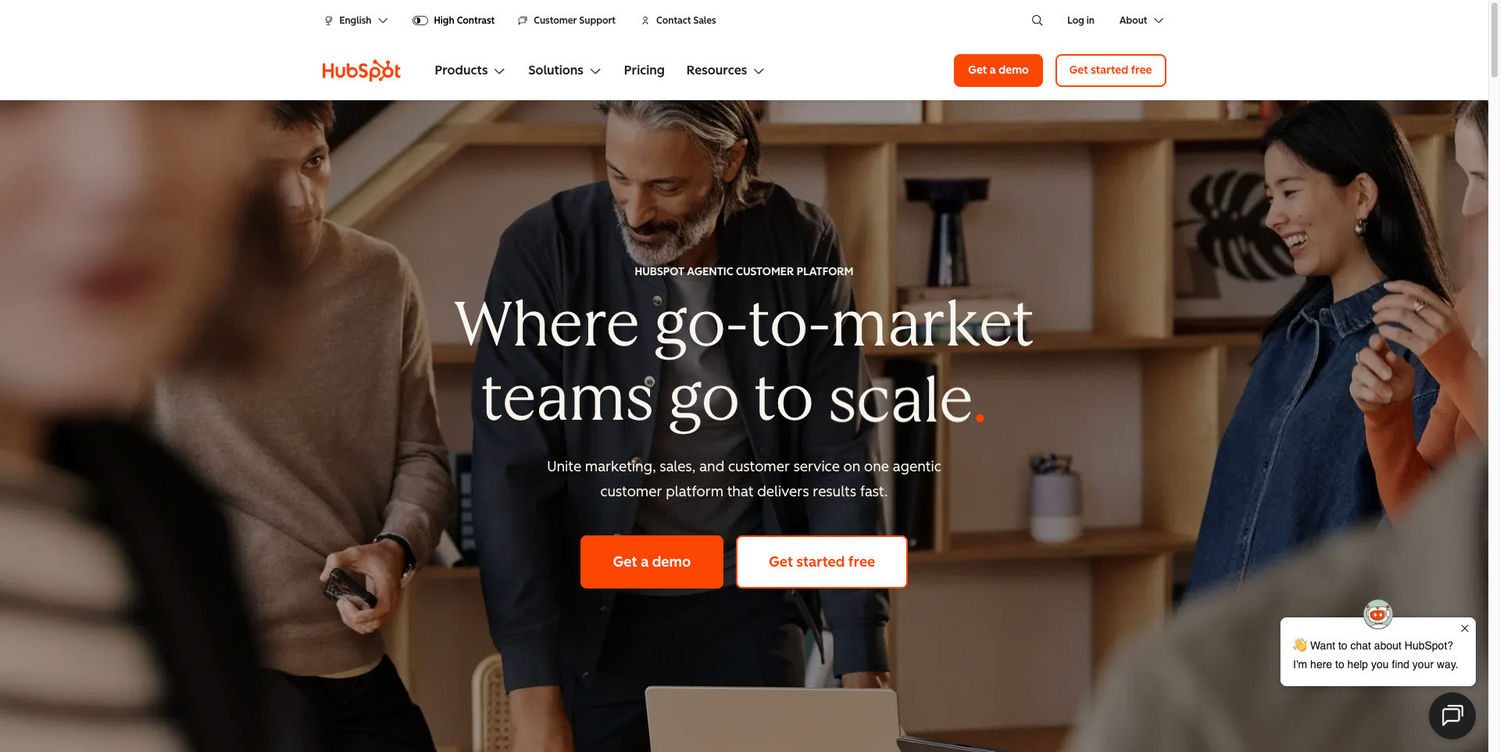 Plateforme marketing HubSpot