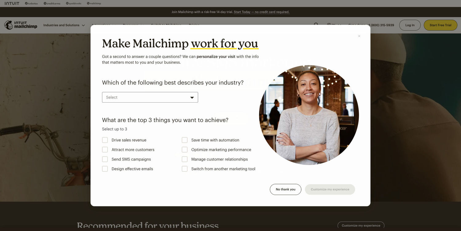 Plateforme d’e-mail marketing Mailchimp