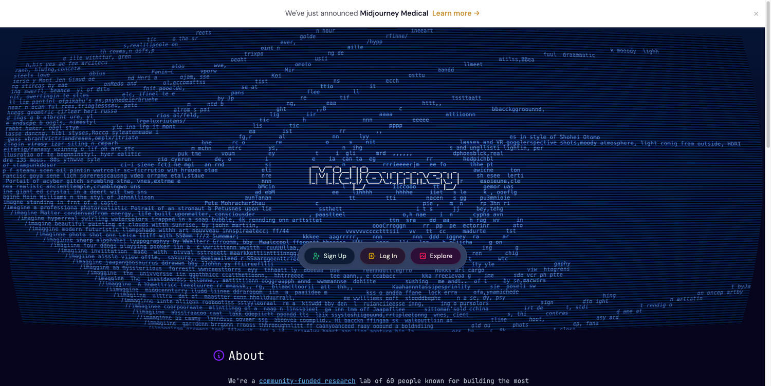 Générateur d’images par IA Midjourney