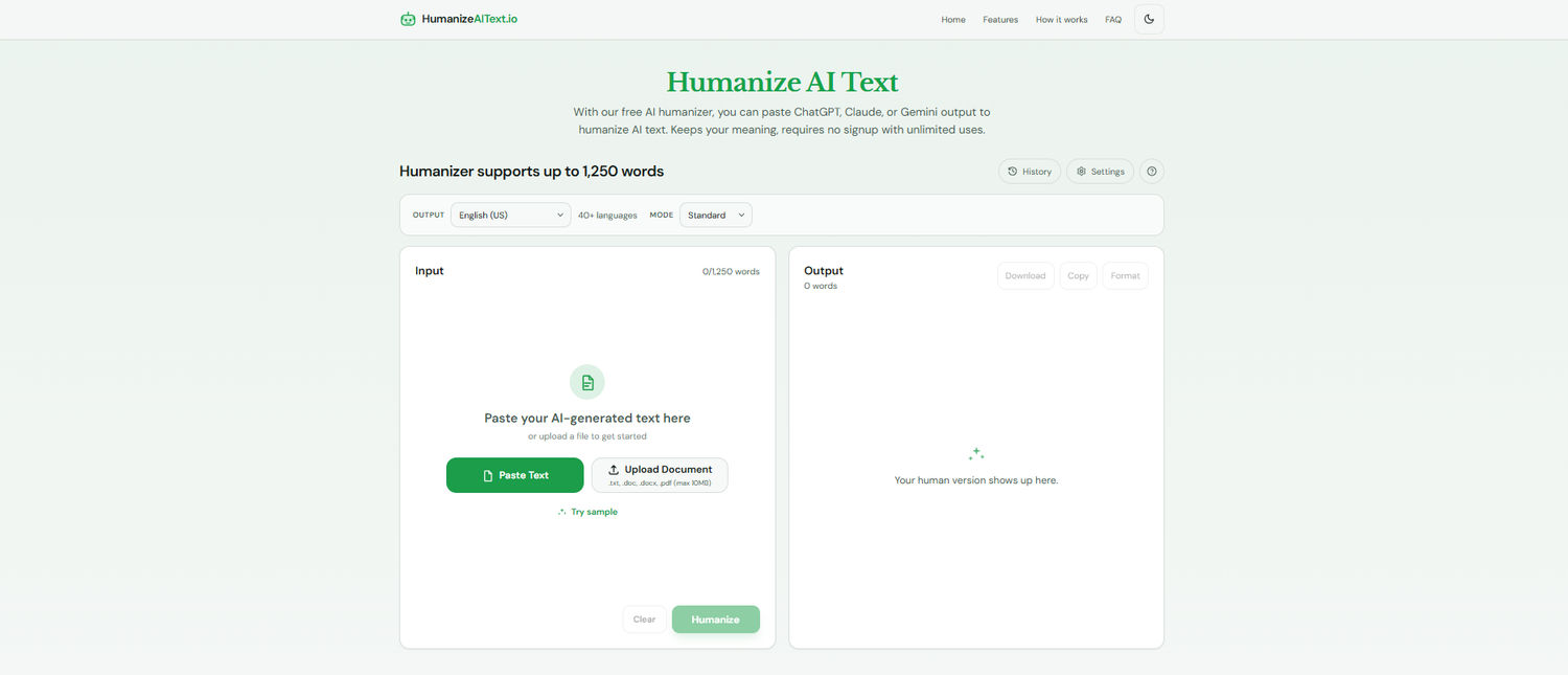 HumanizeAItex.io