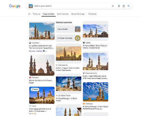 cairo Google Lens